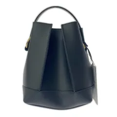 GIANNI NOTARO ジャンニノターロ ストラップ付２WAYハンドバッグ/ブラック