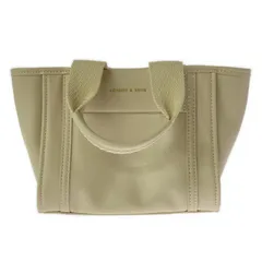 CHARLES & KEITH チャールズ＆キース    保存袋付きハンドバッグ/ベージュ