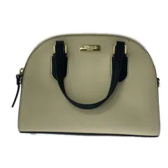 kate spade new york ケイトスペードニューヨーク バイカラー 2WAYハンドバッグ size-/アイボリー×ブラック