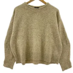 URBAN RESEARCH DOORS アーバンリサーチドアーズ クルーネック プルオーバーニット sizeOne /ベージュ