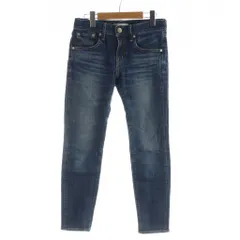 レッドカード RED CARD デニム ジーンズ 22 紺 ネイビー 5ポケット ウォッシュ加工 /AP