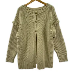 Rope Picnic ロペピクニック ロングカーディガン size38/ベージュ
