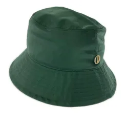 Chapeau d' O シャポードオー ナイロン バケットハット size57.5cm/ダークグリーン