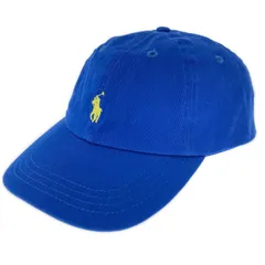 POLO RALPH LAUREN ポロ・ラルフローレン ロゴ刺繍キャップ sizeONE SIZE ONLY/ブルー