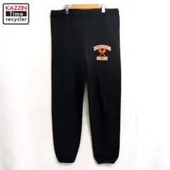 90s USA製 vintage RUSSELL スウェット イージーパンツ メンズ 表記Mサイズのサムネイル