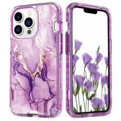 【在庫セール】14 Pro iPhone Max 用 ケース 米軍規格の保護 硬い大理風背面 かわいい 耐衝撃構造 全面保護 黄変防止 MuZiF 擦り傷防止 アイフォン14 Pro Max用 女の子 女性人気スマホケース（iPhone 14 Pro Max用
