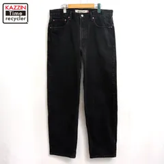 00s Levi's 505 ブラック デニムパンツ メンズ Lサイズ相当