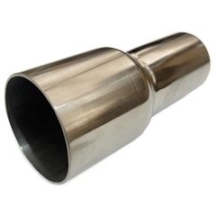 【特価商品】サイレンサー マフラージョイント ステンレス ジョイント カスタム マフラーパイプ 変換パイプ YM-305-MJ テール ラ 38-51mm モデルノ