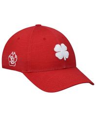블랙 클로버 맨즈 액세서리 모자 Black Clover Mens Red South Dakota Coyotes Crazy Luck Memory Fit Flex Hat Red 레드