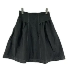 M'S GRACY エムズグレイシー デニムプリント ストレッチスカート size38/チャコールのサムネイル