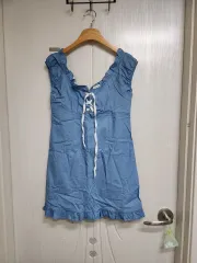 (新品)オフショルダー ミニワンピース