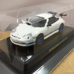 未開封品 京商 1/64 PORSCHE ミニカーコレクション ポルシェ 911 GT3 RS ホワイト 外箱ダメージあり 送料込み
