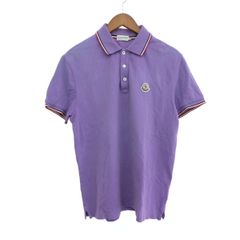 MONCLER ポロシャツ パープル スリムフィット XXL MONCLER ポロシャツ パープル スリムフィット XXL - メルカリ