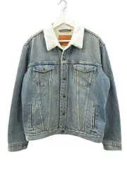 リーバイス Levi's STANDARD デニムジャケット 裏ボア ジージャン ブルー M
