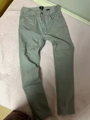 H&M スリムフィット グレーデニム 32