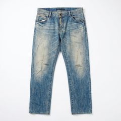 [C-13] 古着 デニムパンツ ダメージ加工 ジーンズ