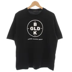 ディーゼルブラックゴールド DIESEL BLACK GOLD Tシャツ カットソー 半袖 プリント L 黒 /YM