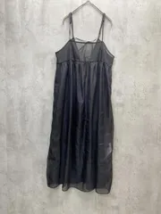 LEPSIM レプシィム LP090589CF 2WAYチュールキャミワンピース キャミソール sizeF/黒 ■◆ レディース