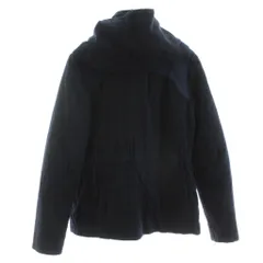 ディーゼル DIESEL ブルゾン ジャケット 中綿 ジップアップ ウール混 S 紺 ネイビー /KU