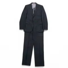 PERSON'S FOR MEN 2B スーツ セットアップ XL グレー ストライプ ウール