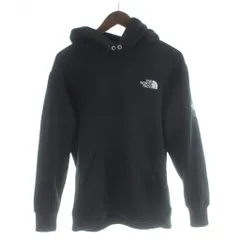 ザノースフェイス THE NORTH FACE Square Logo Hoodie スウェット トレーナー 長袖 S 黒 ブラック NT62039 /AP