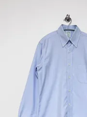 【Brooks Brothers】90s-00s Est.1818 L/S MILANO BDシャツ 14 1/2 ノンアイロン ブルックスブラザーズ ビックサイズ 古着