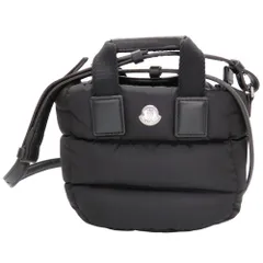 【中古】MONCLER モンクレール ミニショルダーバッグ ブラック 型:5L00002-M6275 黒 ナイロン キルティング 軽量 クロスボディ レディース バッグ A2601354【無料ギフトラッピング承ります】