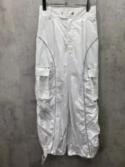 MURUA ムルーア ラインカーゴパンツ イージー パンツ sizeF/ホワイト ■◆◎レディース