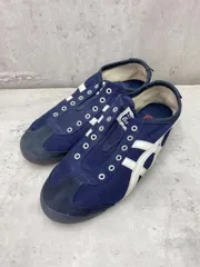 Onitsuka Tiger オニツカタイガー TH3K0N メキシコ66 スリッポン スニーカー size24.5/ネイビー系 ■■レディース