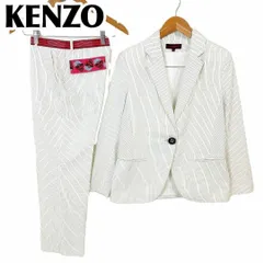 【美品】Kenzo 刺繍パンツセットアップ 春夏 ワンボタン ジャケット40のサムネイル