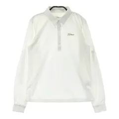 サイズ：S TITLEIST タイトリスト 2025年モデル 長袖ポロシャツ  ホワイト系 [240101649418] ゴルフウェア レディース ストスト