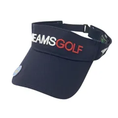 BEAMS GOLF ビームスゴルフ  マーカー付き サンバイザー  ネイビー系  [240101656311] ゴルフウェア ストスト