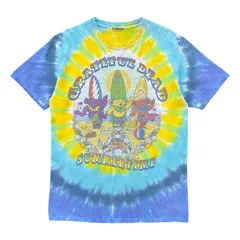 USA 古着 2001 Grateful Dead グレイトフルデッド タイダイ染め バンドTシャツ ロックTシャツ メンズM相当 ヴィンテージ BA4974