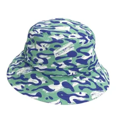 J.LINDEBERG ジェイリンドバーグ  バケットハット 総柄 グリーン系 ONESIZE [240101657336] ゴルフウェア ストスト