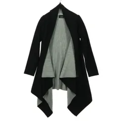 ZARA KNIT ザラニット 長袖 ニットカーディガン M ブラック メンズ 古着