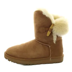 アグ オーストラリア UGG australia キーリー Keely ムートンブーツ ショートブーツ 24.0cm 茶 ブラウン 1012362 /AN43