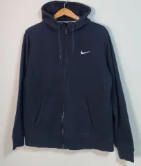 XL ) NIKE ブラック フードジップアップ