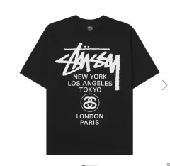 STU WORLD TOUR Tシャツ ブラック 2024 2025