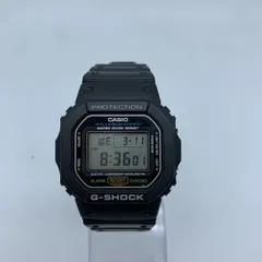 CASIO カシオ G-SHOCK メンズ 腕時計 ラバーベルト クオーツ デジタル 黒 ブラック DW-5600E スピード 動作品