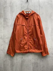 BURBERRY CHILDREN バーバリーチルドレン キッズ ナイロン 薄手 パーカー ウインドブレーカー ブルゾン size10Y/140/オレンジ ■◇レディース