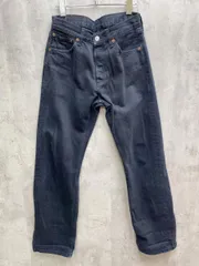 LEVI'S リーバイス 501 ボタンフライ オリジナルフィットストレート デニムパンツ sizeW29L32/ブラック ■■◎メンズ