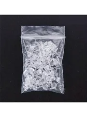 ジュエリー レディース イヤーアクセサリー 25個 韓国/日本スタイル透明プラスチック  ピアススタッドストッパー、耳ナット、チューブ