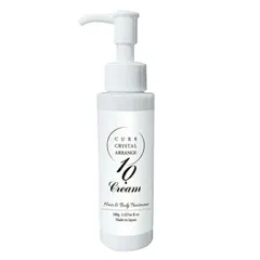 キュアクリスタル アレンジクリーム 10 髪＆肌（ボディ）用 100g 植物由来オイル配合