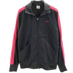 NIKE ナイキ ウインドブレーカー M チャコールグレー ジャケット 裏メッシュ レディース 古着