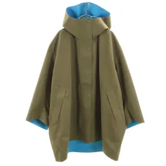 UNIQLO ユニクロ MARNI マルニ コラボ ブロックテック ハーフ コート XXL オリーブ レディース 古着