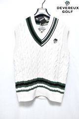 DEVEREUX GOLF DVRX ニットベスト デヴァローゴルフ - メルカリ