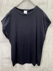 URBAN RESEARCH DOORS アーバンリサーチドアーズ 無地 フレンチスリーブ カットソー sizeOne/黒 ■◆レディース