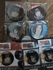 NARUTO -ナルト- うちは サスケ イタチ 缶バッジ