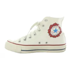 コンバース CONVERSE × サンリオ スニーカー 23.5cm 白 ホワイト ハローキティ キティちゃん /RI ■OS