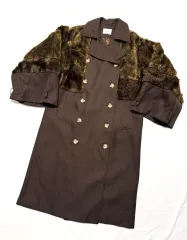 Murua - ファー ミックスド トレンチ コート